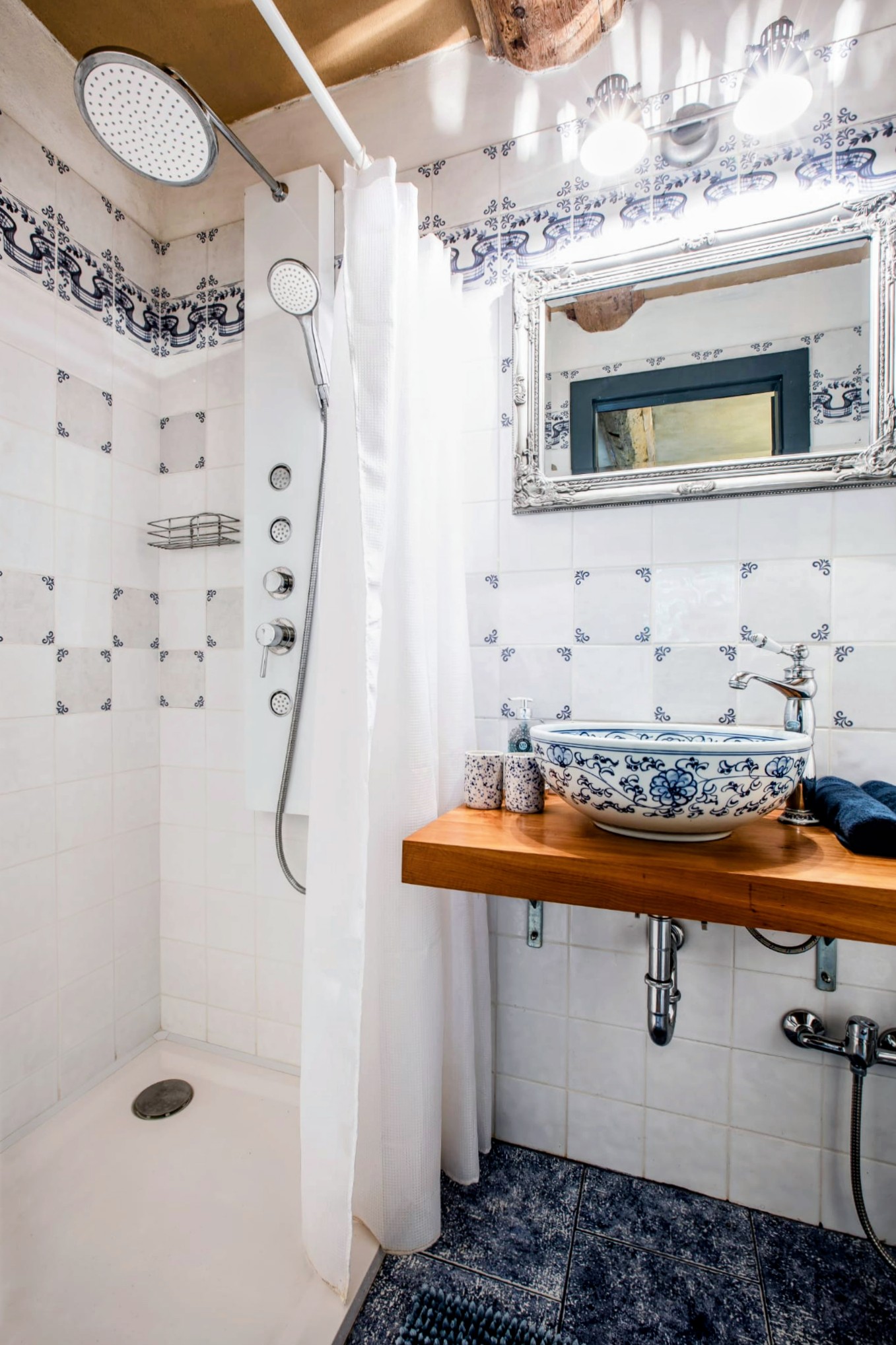 Modrý pokoj - koupelna